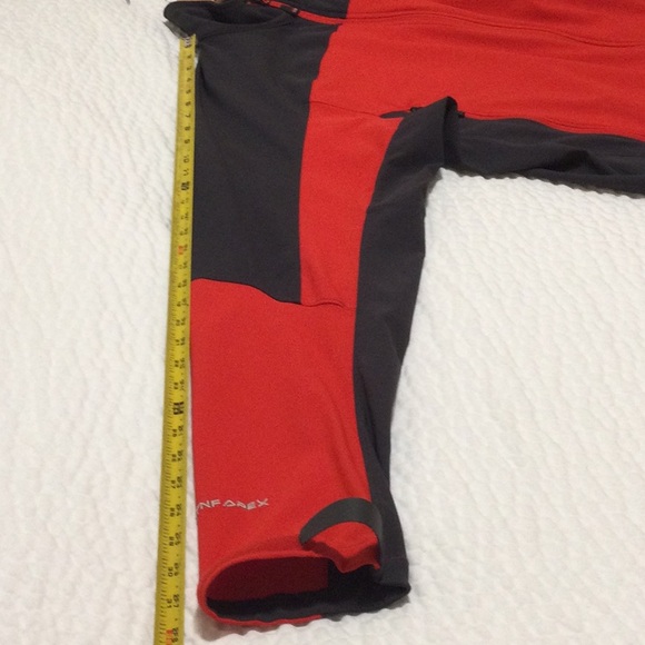 EUC Mens The North Face TNF Apex Summit Series XL Red/ Dark Gray Jacket - Picture 4 of 16